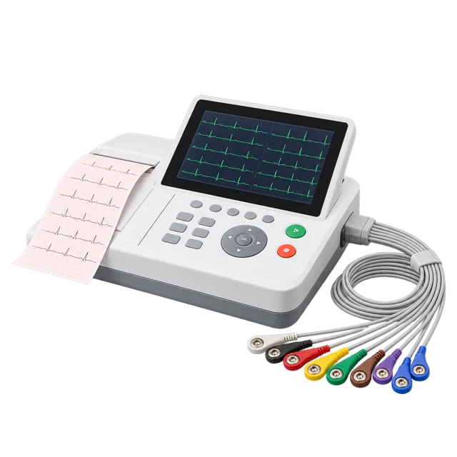 12-lead electrocardiogram machine