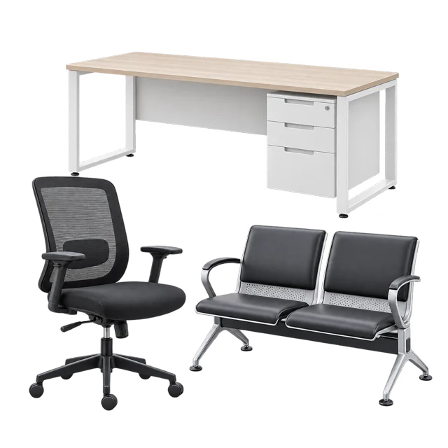 Ergonomic office and waiting room furniture