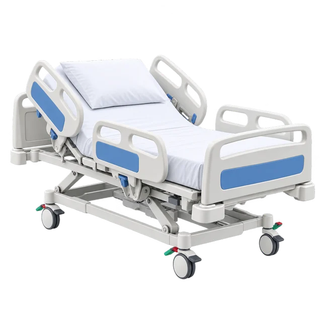 Adjustable electric hospital and ICU bed