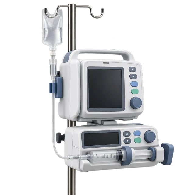 Volumetric infusion and syringe pump system