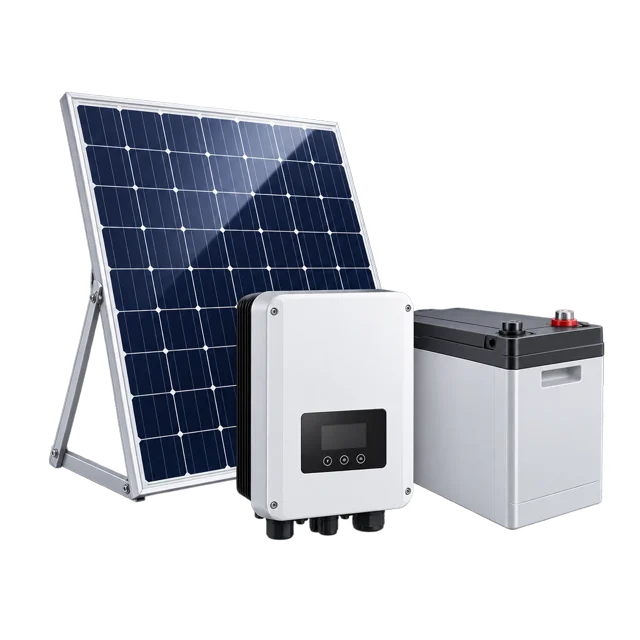 Solar power system with battery storage